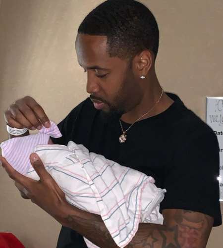 Safaree Samuals and Erica Mena's daughter With Samuals